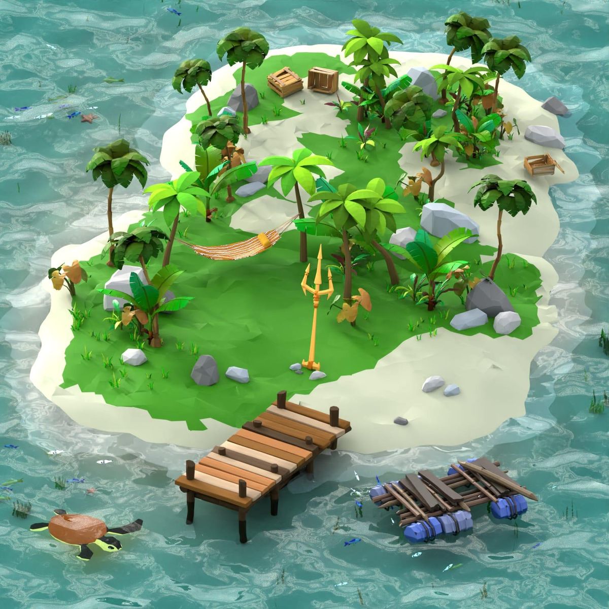 A private island sells in the metaverse for US$398,685