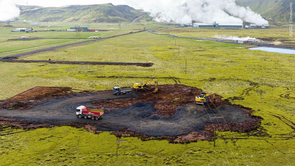 A carbon-sucking plant breaks ground in Iceland