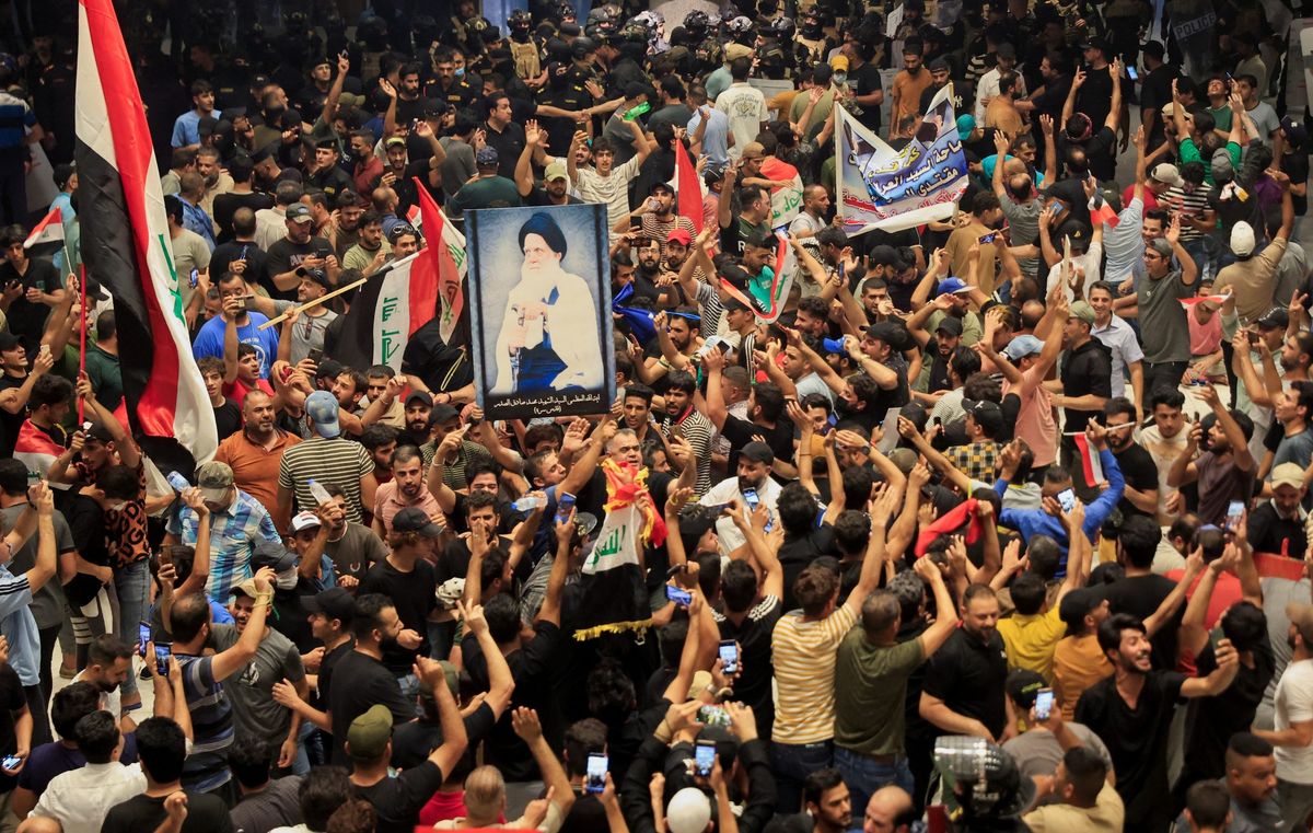 Protestors storm Iraq’s Parliament amid political unrest