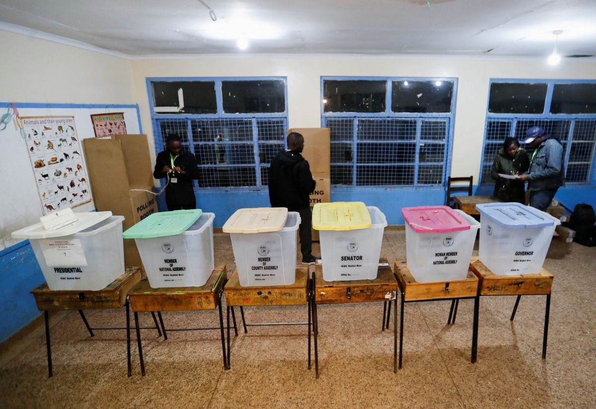 Votes are still being tallied in Kenya’s tight presidential race
