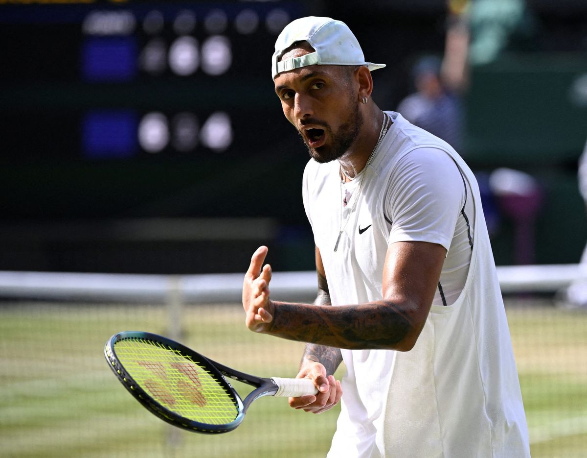 An Australian tennis player Kyrgios has been hit with a defamation suit over his Wimbledon comments