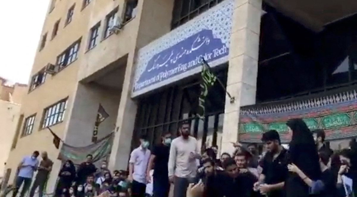 Protests erupt in Iran after woman dies in custody of morality police