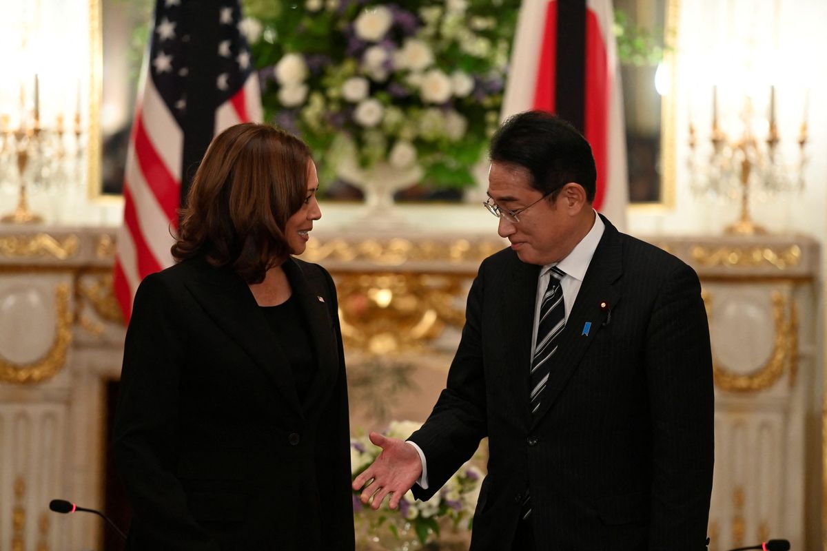 The US and Japan discuss Taiwan during Vice President Harris’ Tokyo visit