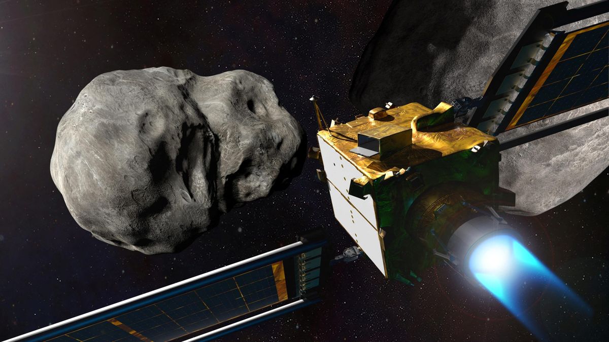 NASA flew a spacecraft into a rock, and it was a smashing success!