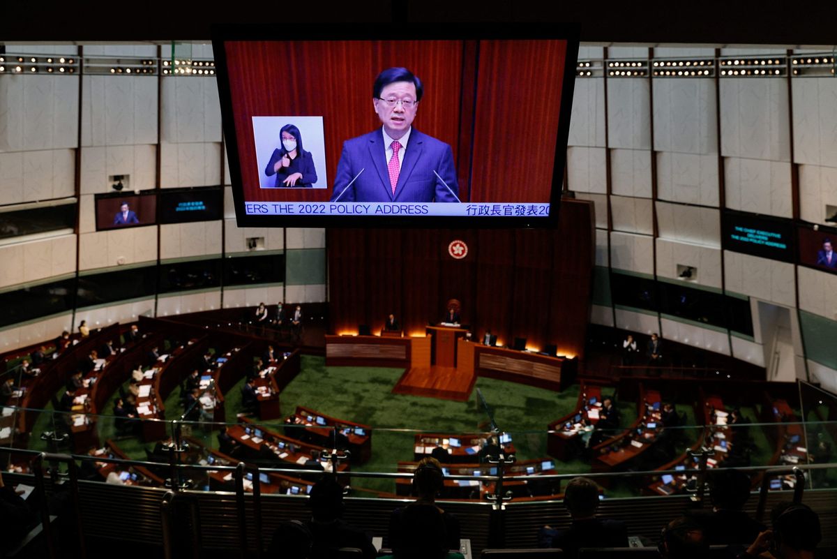 Hong Kong leader John Lee addressed the Party Congress – here’s what you need to know