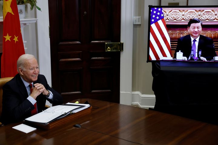 Biden and Xi to meet on Monday