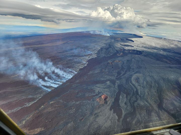 The world's largest active volcano erupts for the first time in 38 years
