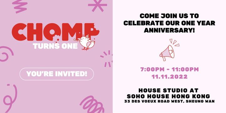 CHOMP celebrates its one-year anniversary this month