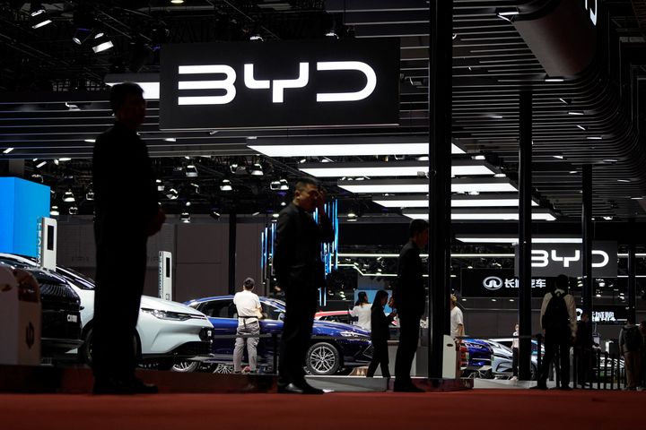 BYD beats Volkswagen in China as top car brand
