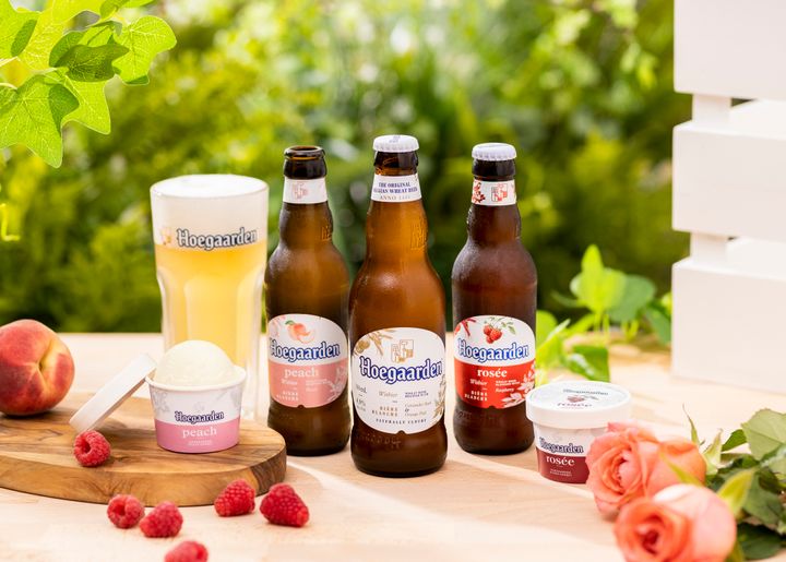 Hoegaarden reveals its latest Fruity Range Rosée and Peach Sorbets