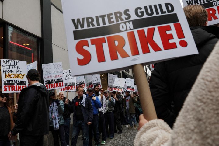Writers Guild of America on strike