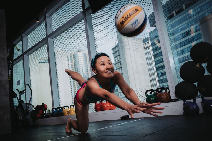 Hong Kong volleyball star Lolo