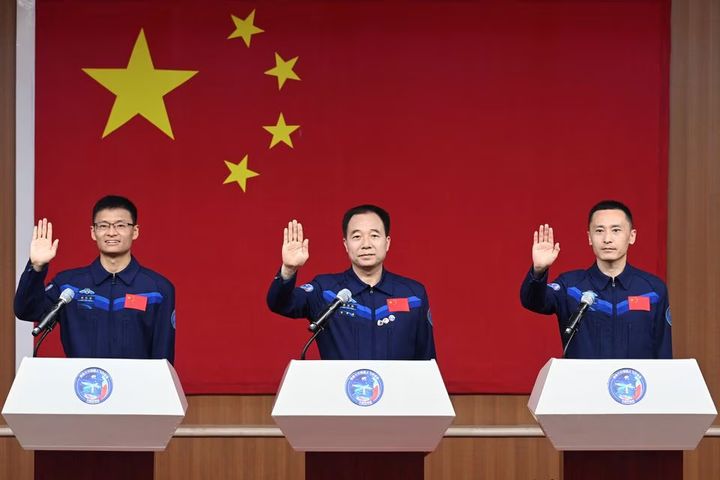 Tiangong station Shenzhou-16 crew comes back to Earth