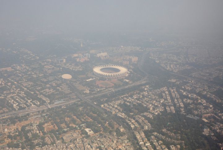 Delhi India air pollution
