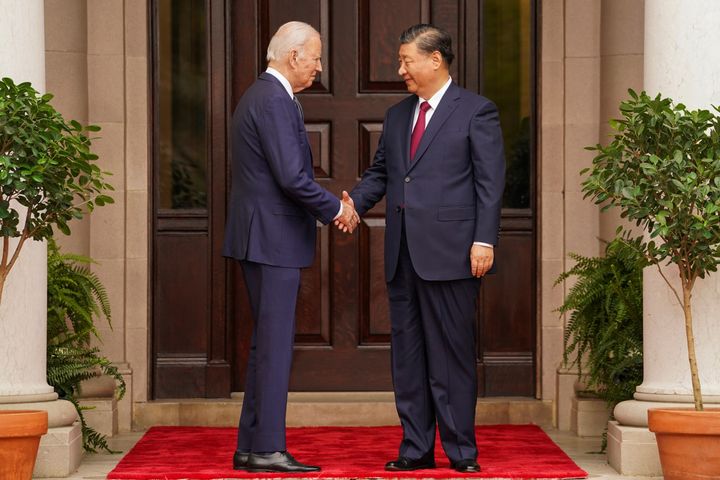 US President Biden and China President Xi