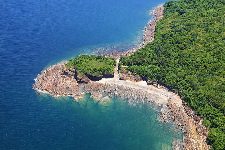 aerial view of Tung Ping Chau