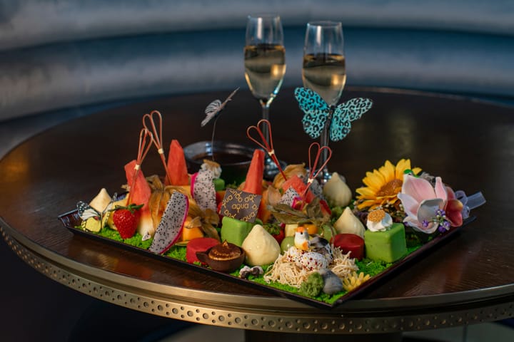 Aqua's new brunch features sushi, sashimi and kids' play party