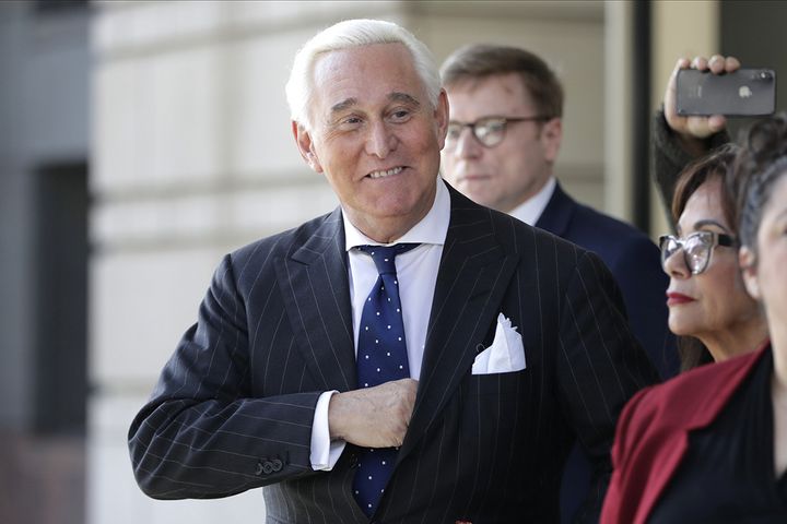 Trump not to pardon Roger Stone right now