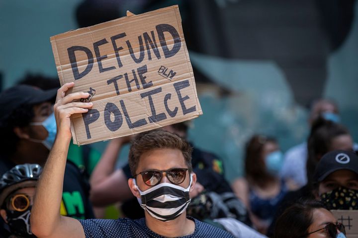 What does “Defund the police” mean