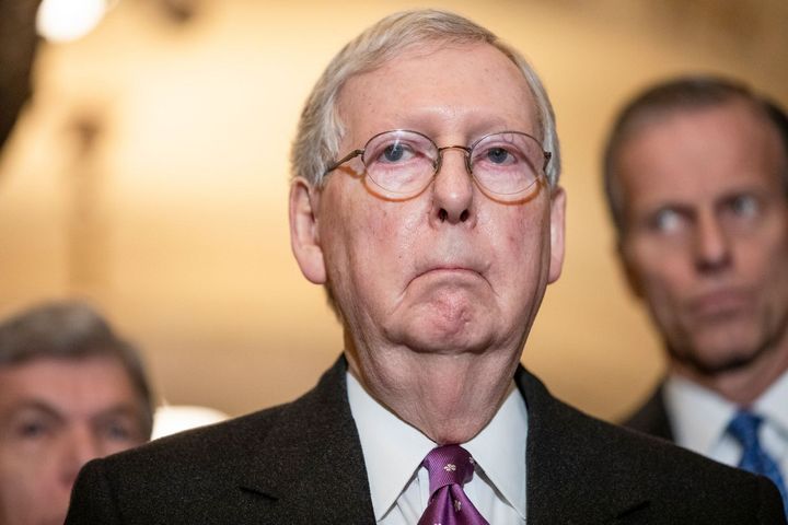 McConnell blocks resolution condemning Trump over treatment of protesters
